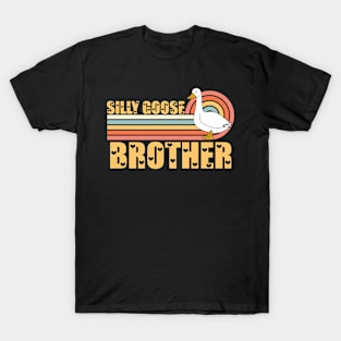 Vintage Retro Sunset Silly Goose Brother T-Shirt